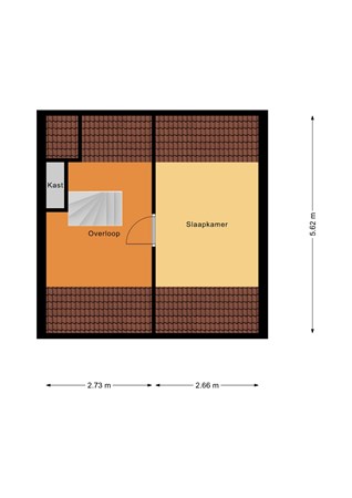 Floorplan - Elektroweg 9b, 3051 NB Rotterdam